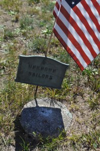 South Wellfleet Cemetery Unknown Sailors marker