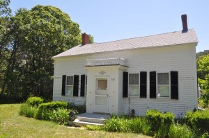 The Wiley house that was moved across Blackfish Creek