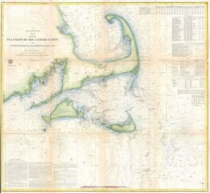 1857 Coast Survey of Cape Cod