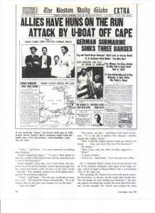 Boston GLobe headline story on the Orleans attack