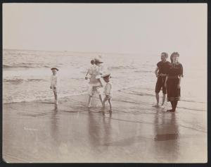 Bathing Costumes turn of the century. Photo courtesy Museum of the City of New York