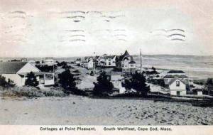 Postcard of Pleasant Point Cottages