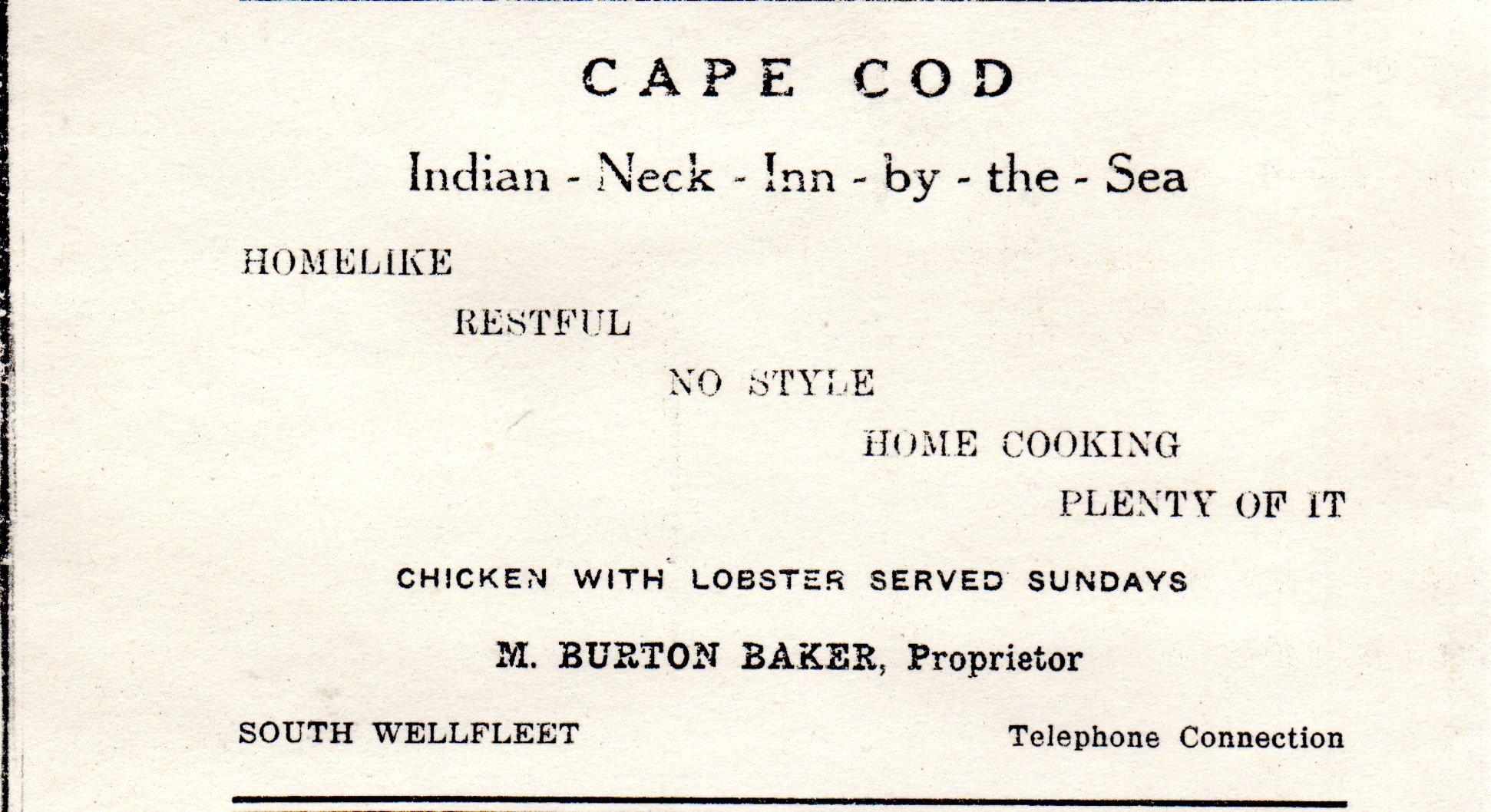 Indian Neck Part 2 From the Indian Neck Inn to Indian Neck Heights